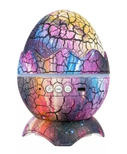 Ночник проектор Яйцо динозавра фиолетовый / Ночник проектор звездного неба / Яйцо дракона