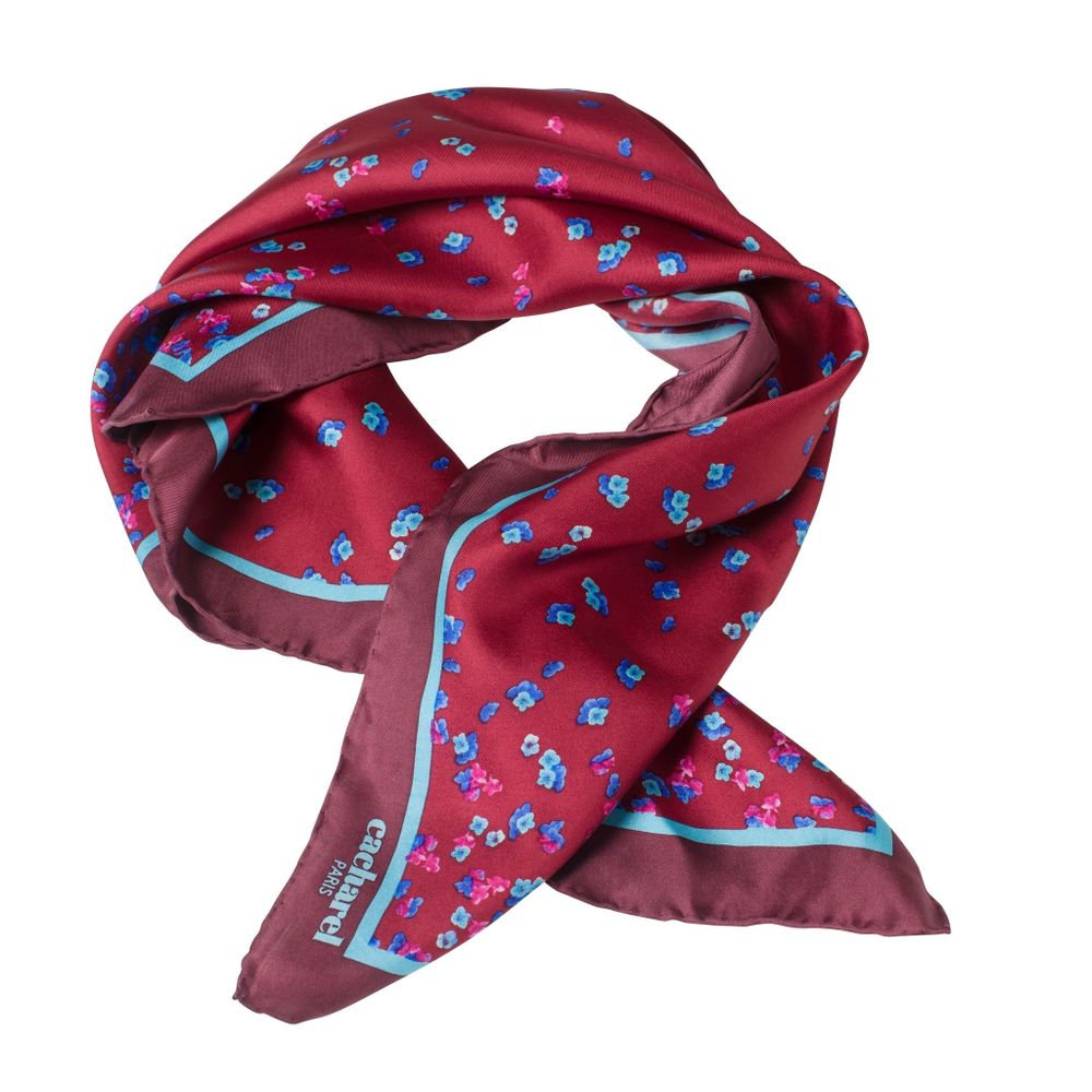 Платок Cacharel Tourbillon Bordeaux