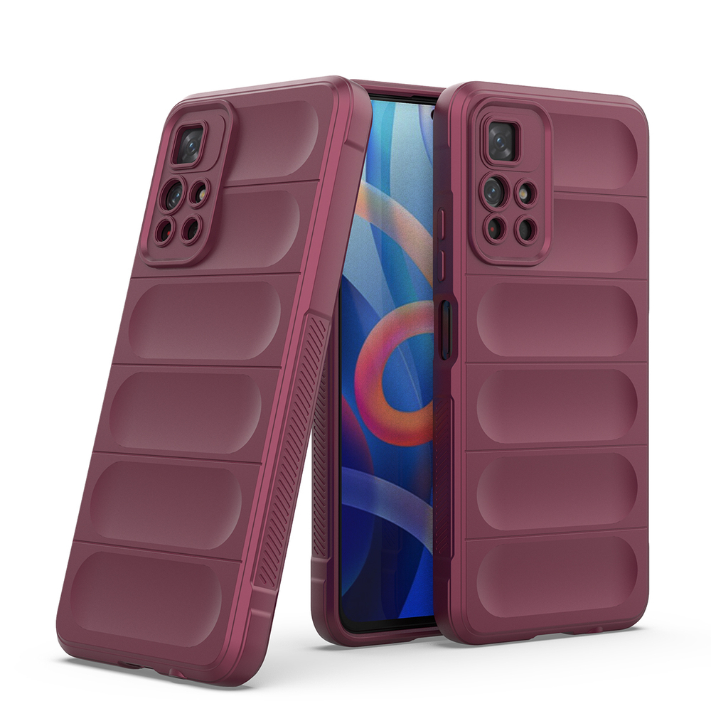Противоударный чехол Flexible Case для Poco M4 Pro 5G