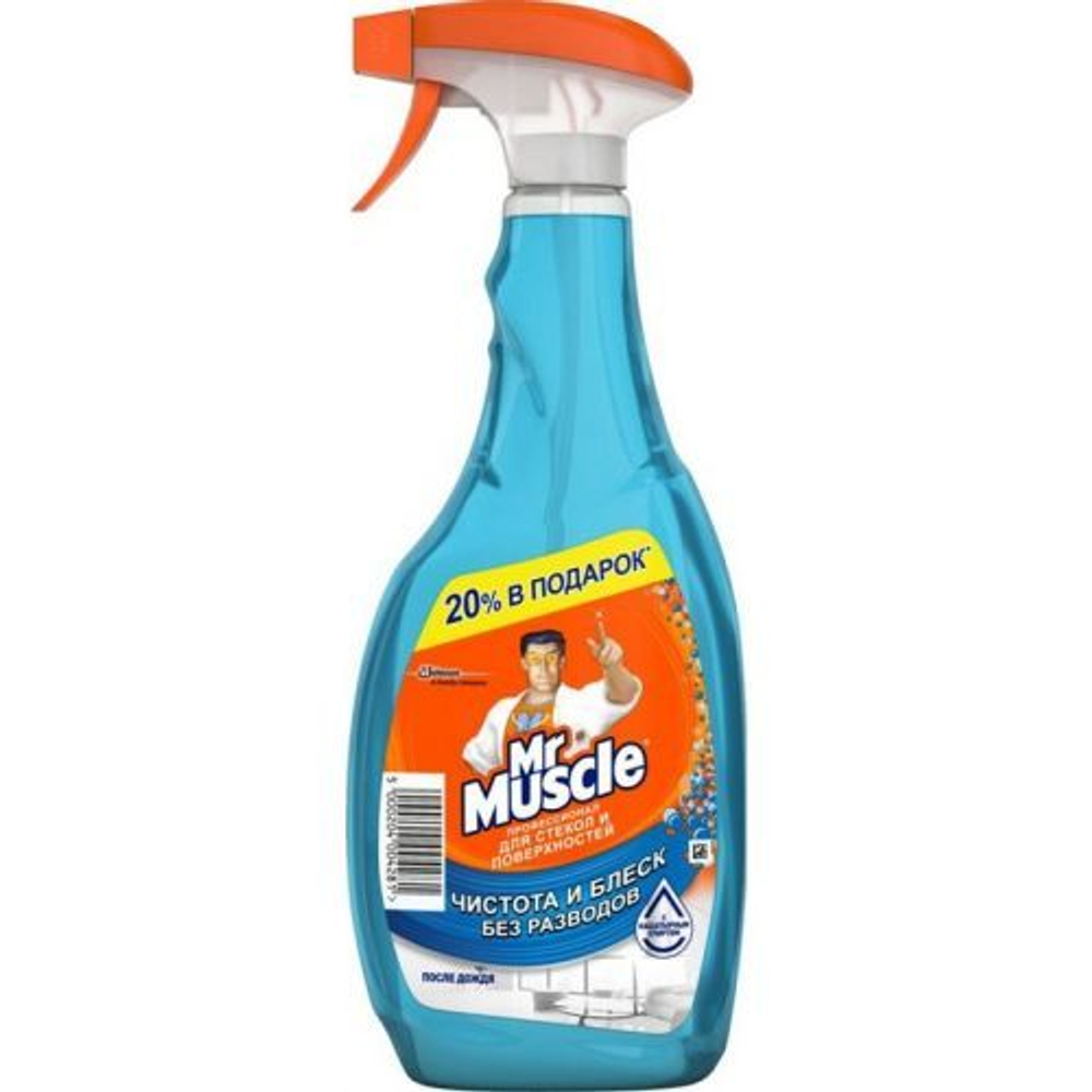 Средство для стекол и зеркал Mr.Muscle 500 мл (с нашатырным спиртом)