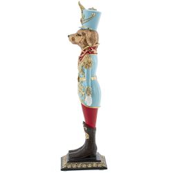 GAEM Фигурка декоративная "Солдатик-собака", L9 W9 H32 см