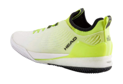 Мужские кроссовки теннисные Head Endure Pro Clay - white/yellow