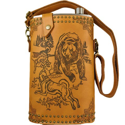 Подарочный набор из большой фляги с дополнительными предметами T64-A1