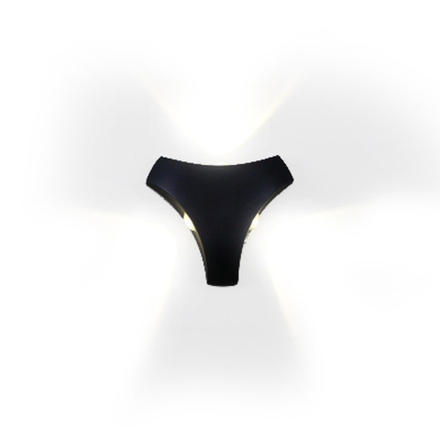 Wall design lamp  16 by Delta Light (Black)