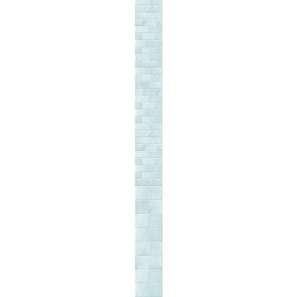 Панель ПВХ фотопечать Эсмеральда Лазурная 2700х250мм