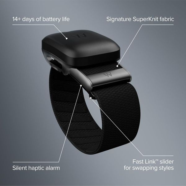 Фитнес-браслет Whoop 5.0 Peak + 12 месяцев подписки, Черный | Black