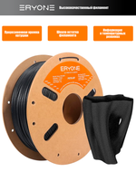 Пластик Eryone Glass Fiber PETG 1.75mm 1kg Black