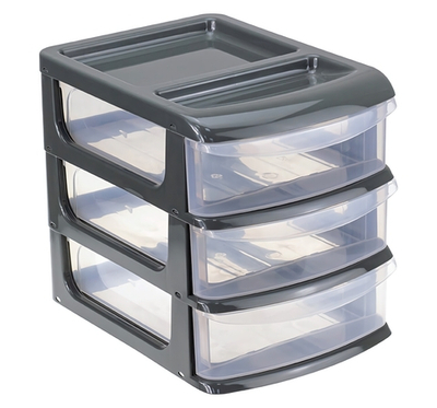 Бокс унив. средний 3секции (мини-комод), М2765