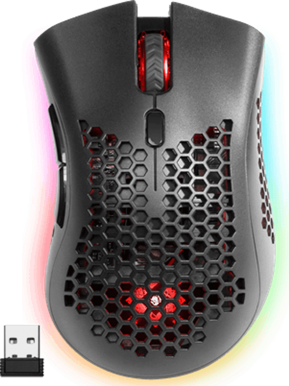 Мышь беспроводная игровая Defender Warlock GM-709L RGB,8кнопок,2400dpi