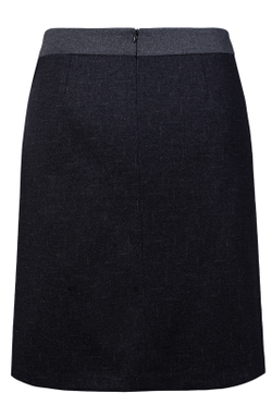 Юбка женская 1534А, графит #369Грб011534А