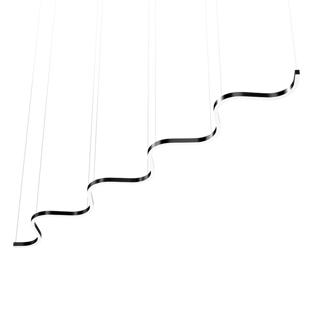 Светильник подвесной Волна FS-TG-GV 5540х640х80 66вт 6000лм (состоит из 2 частей)