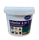 КРАСКА ДЛЯ ПОТОЛКОВ И СТЕН INTERIOR 6 IN 1 МАТОВАЯ   1,3 КГ (4870233517479)