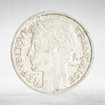 France, 2 Francs 1945 - Light Type, VF