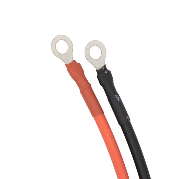 Силовой кабель для подключения контроллера заряда к АКБ. Сечение 6 мм. Длина 1.5 метра, YASHEL Technologies Силовой кабель для подключения контроллера заряда к АКБ. Сечение 6 мм. Длина 1.5 метра, фото №659812351