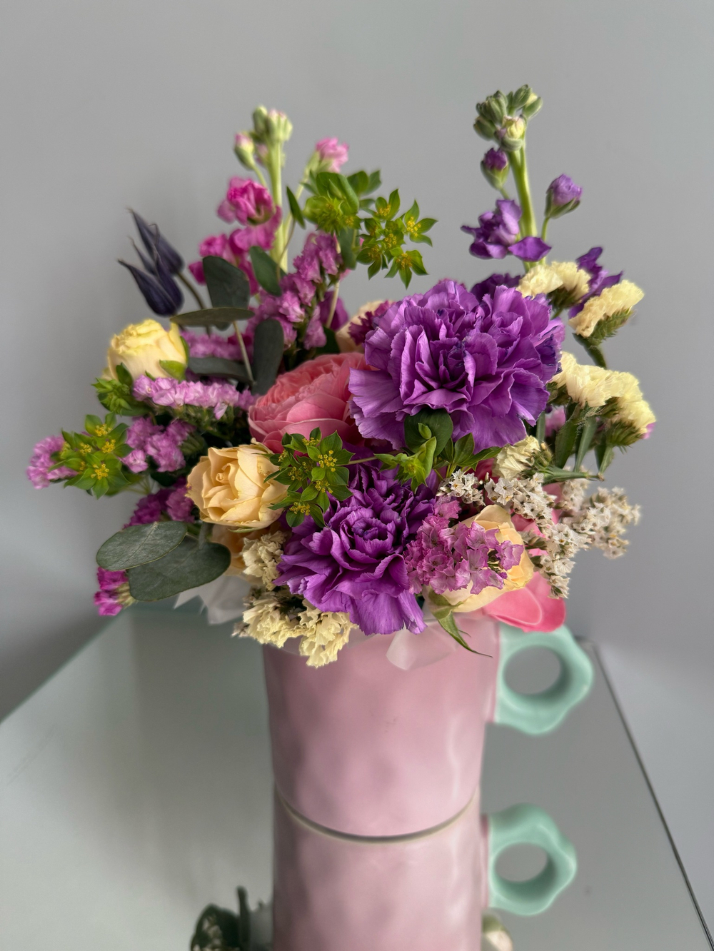 Композиция в керамической кружке «Ароматный чай»