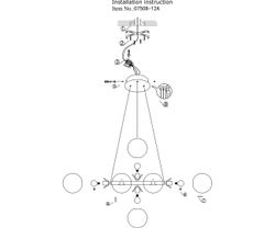 Kink Light 07508-12,20 Люстра Сида бронза E14 12*10W