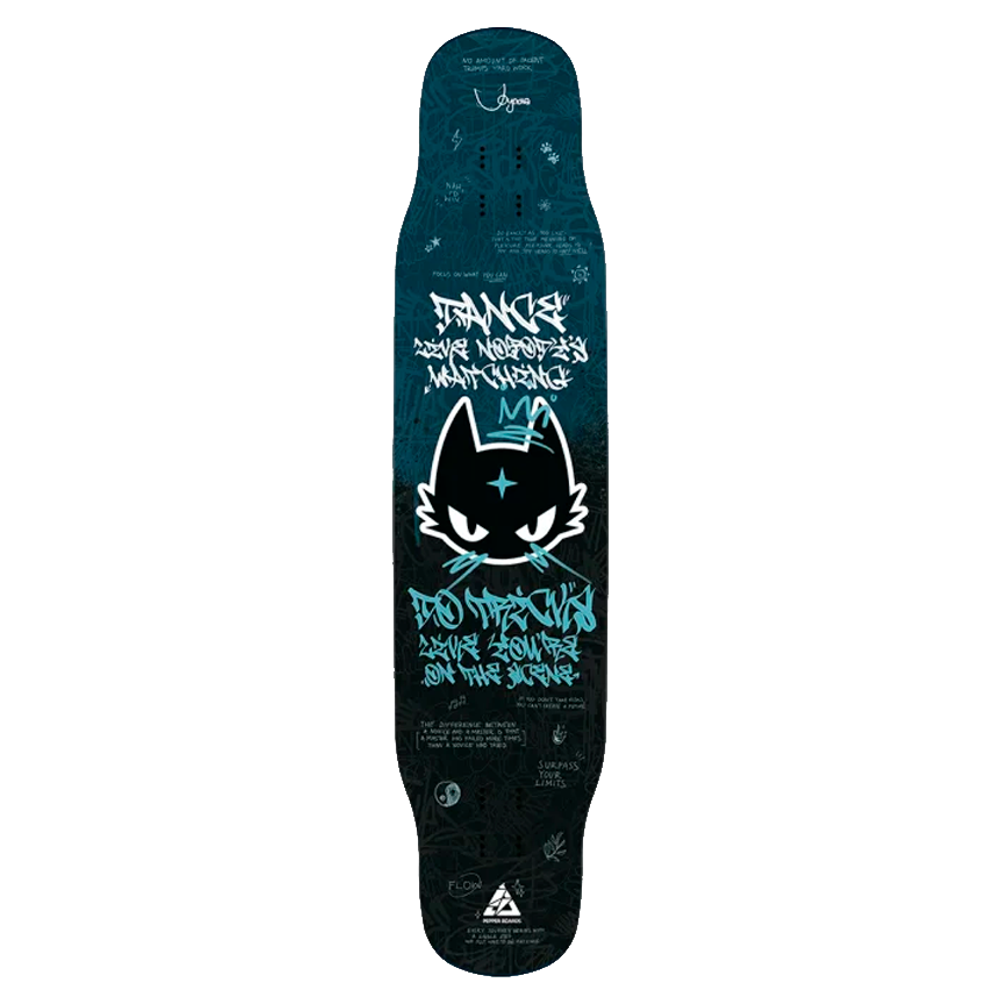 Дека Лонгборд Pepper Boards Flow 42" Pepper X Flip'n'Flow Синий