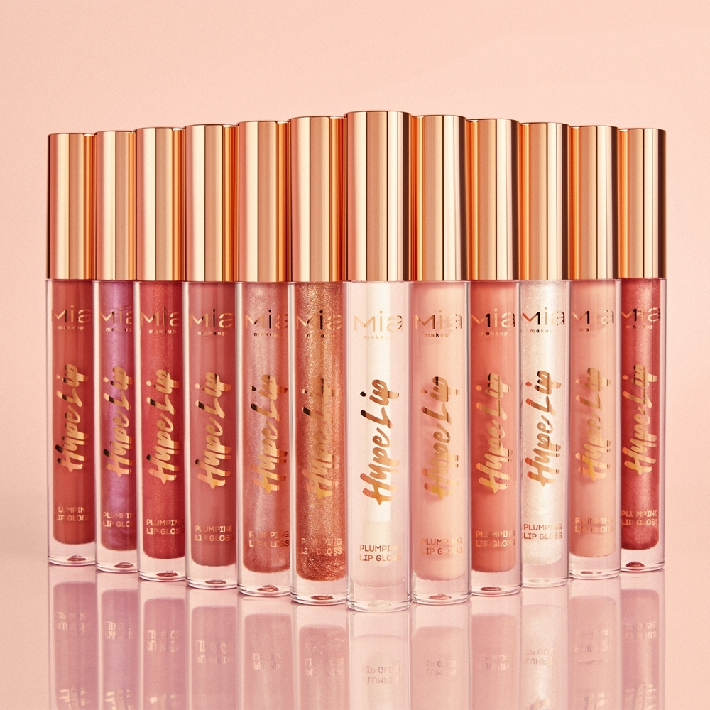 Mia Cosmetics Hype Lip - Стойкий блеск для губ, придающий дополнительный объем, 4,7 ml