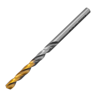 Сверло спиральное по металлу 4,5 x 80 мм, Р6М5, Golden Tip Denzel