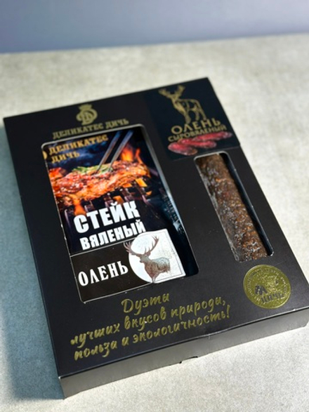 Подарочный набор Дуэт "Лесной Олень" со стейком