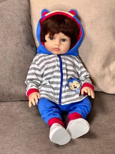 Кукла Реборн виниловая 48см в пакете (FA-060A)