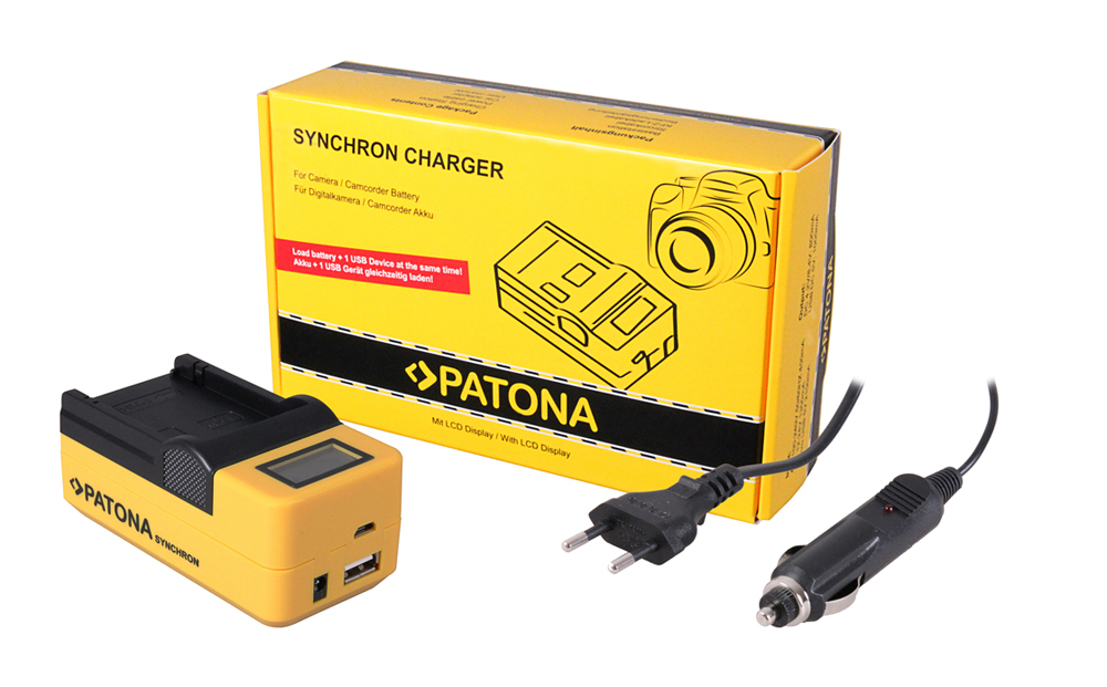 Зарядное устройство PATONA SYNCHRON USB для аккумулятора LP-E17
