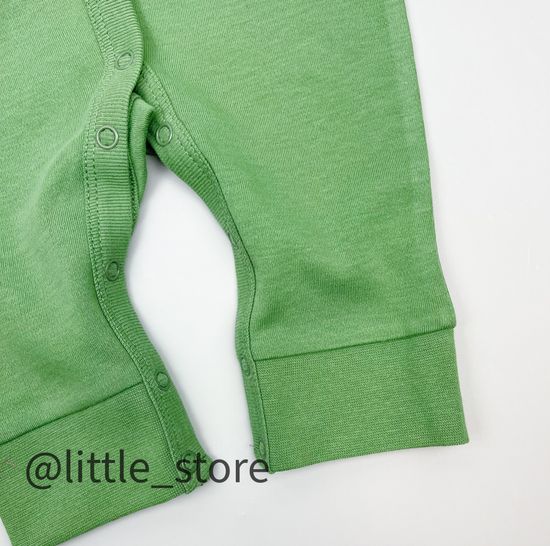 Слип хлопковый "Basic" Хаки, открытые ножки