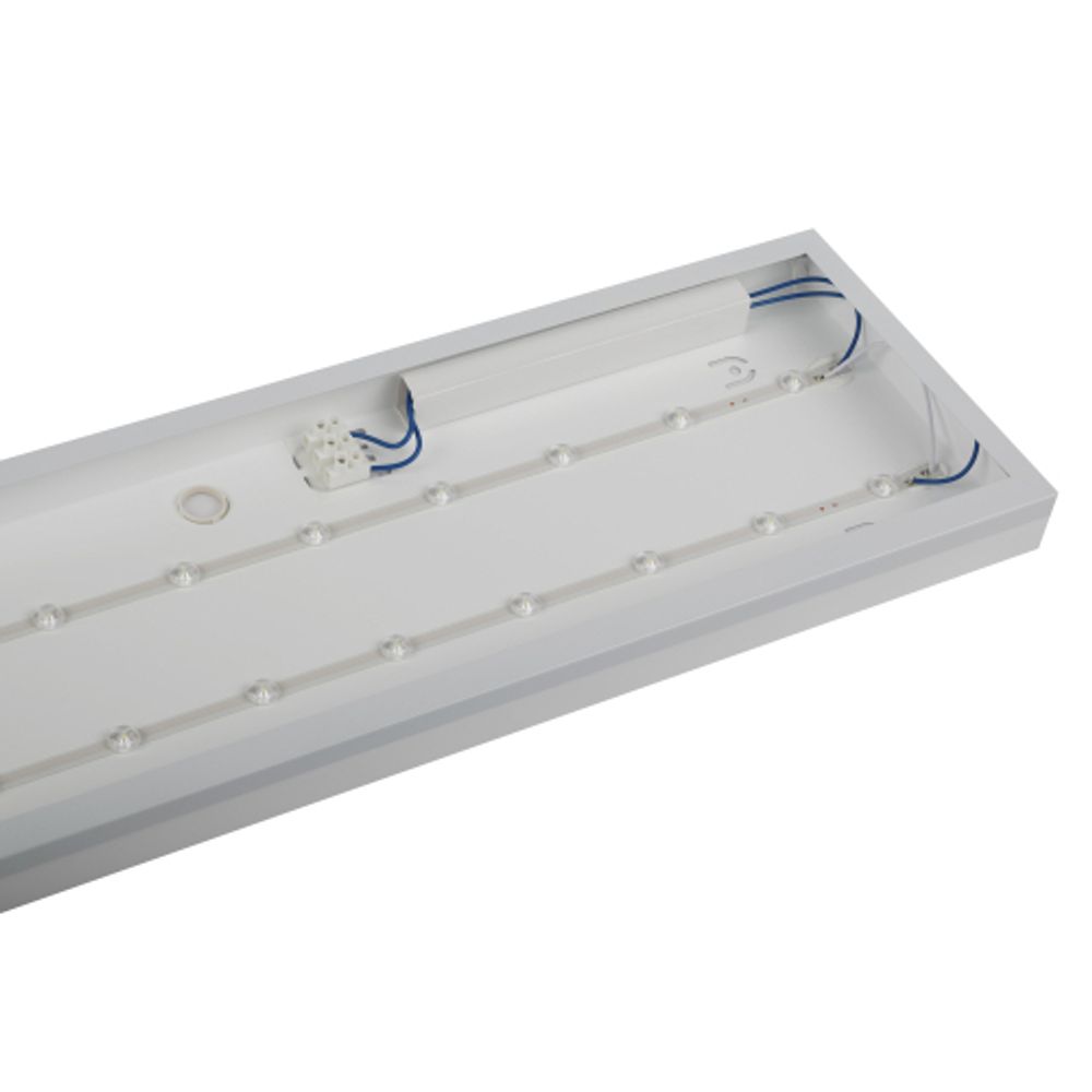Светильник светодиодный ЭРА SPO-17-9-4K-40-90RA 40Вт 4000K 3600Лм IP40 1200х180 RA>90 с равномерной засветкой 5 лет | Светильники с внутренним драйвером