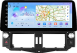 Магнитола для Toyota Land Cruiser Prado 150 2009-2013 (поддержка JBL, рамка LUX) - FarCar монитор 12.3" 2K QLED на Android 14, TS10, CarPlay, 4G SIM-слот