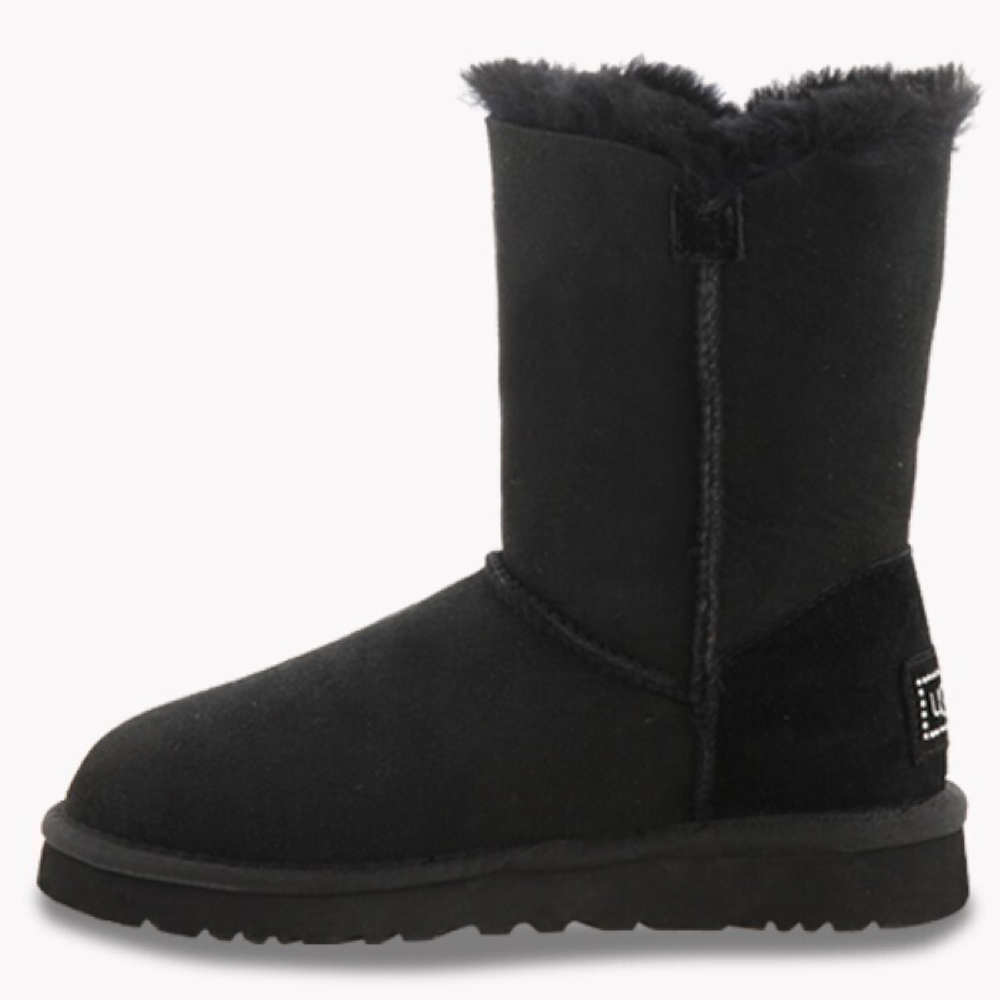 Угги Bailey Button Bling Black