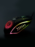 Мышь игровая проводная SmartBuy RUSH Mission черная (SBM-727G-K)