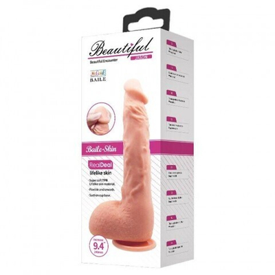 Фаллоимитатор на присоске "Beautiful Jason Dildo" (24×4,1 см)