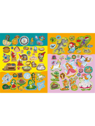 Книга занимательных занятий для девочек с наклейками