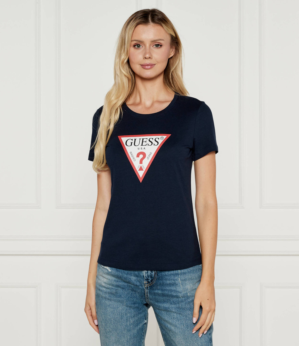 Футболка GUESS - темно-синий(W1YI1B I3Z14)