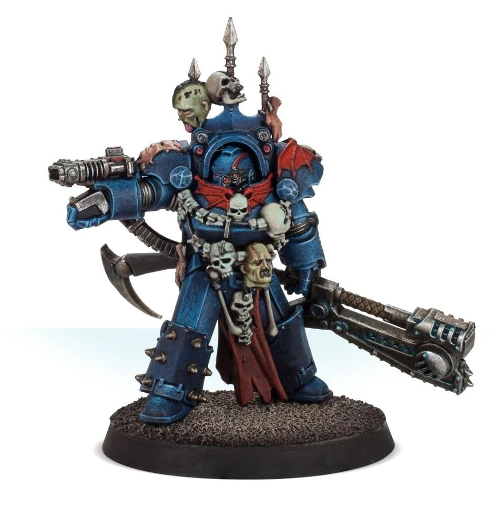 Night Lords Legion Praetor in Tartaros Terminator Armour