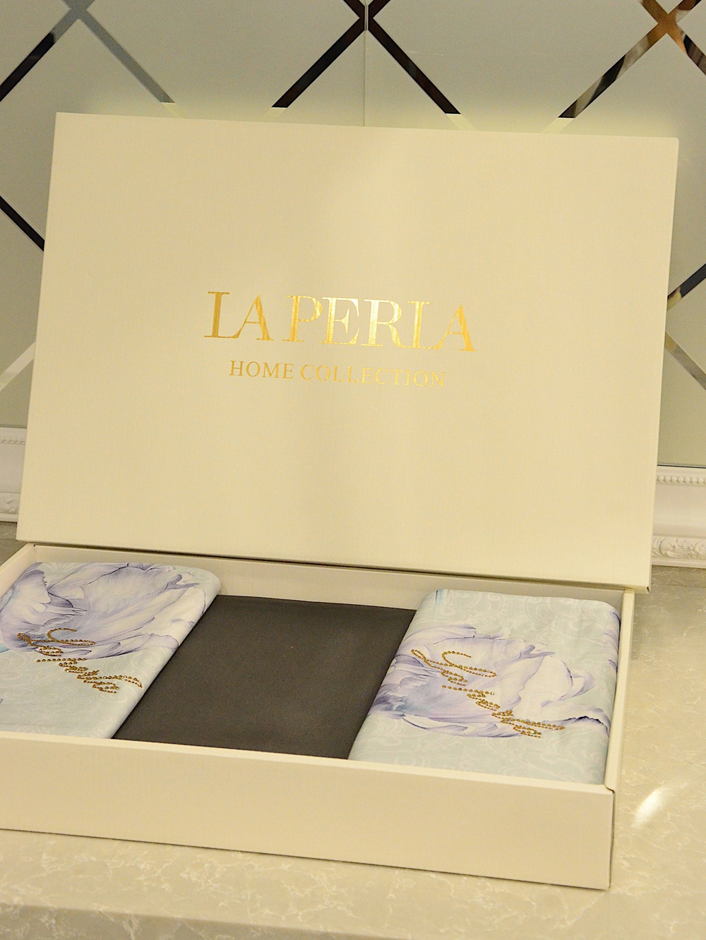 Постельное белье La Perla Blue Peonies