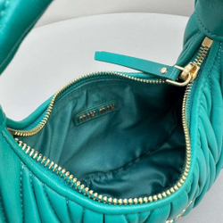 Miu Miu Wander matelassé mini hobo bag