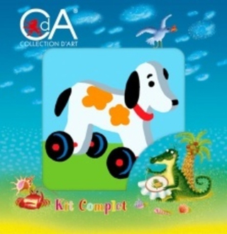 "Собачка-игрушка"-1007К  вышивка