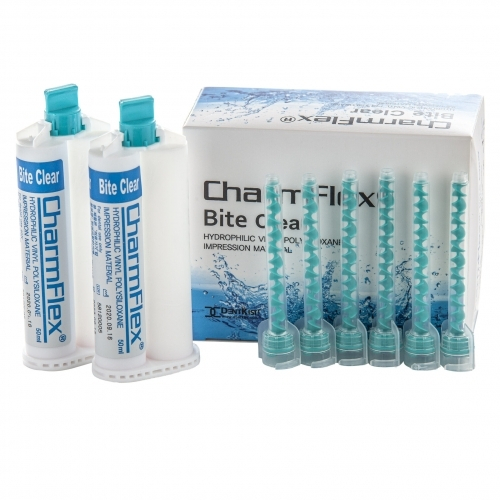 CharmFlex Bite Clear (ЧамФлекс Байт Клир) уточняющий слой, очень высокой жесткости, регистратор прикуса DentKist