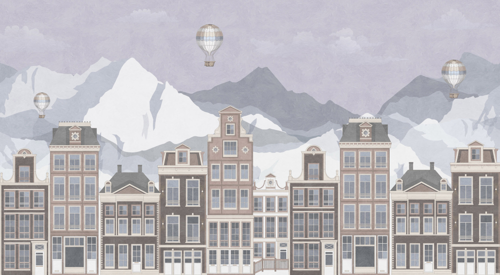 Дизайнерские обои Wall Street Big Little