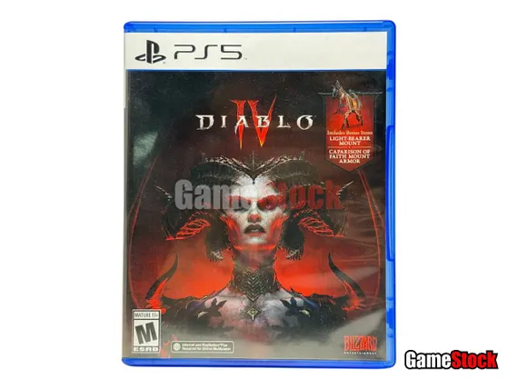 PS5 Diablo 4 (Б/У, Полностью на русском языке, PPSA-02442/USA)