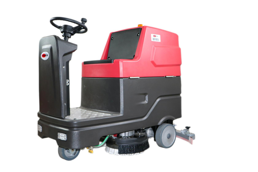 Аккумуляторная поломоечная машина с местом оператора Vostok BR95 (с литиевой АКБ 100 Ач) - 2х щетки