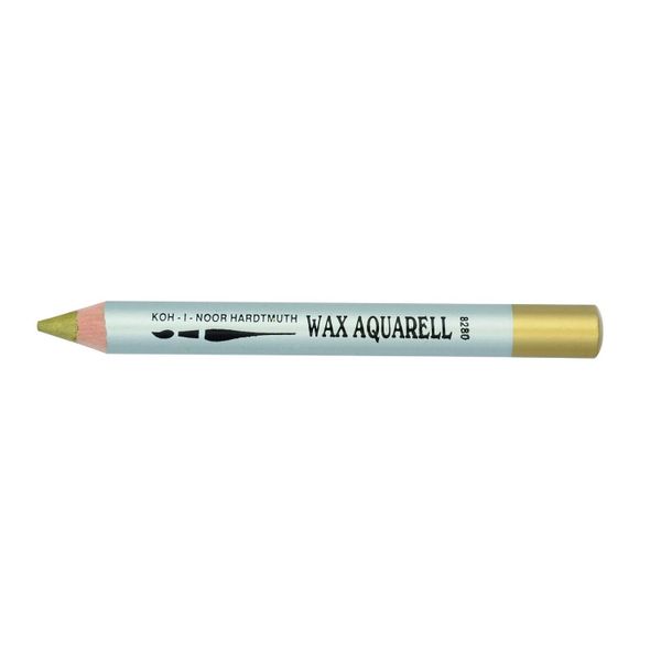 Карандаш восковой акварельный KOH-I-NOOR 8280, золотой