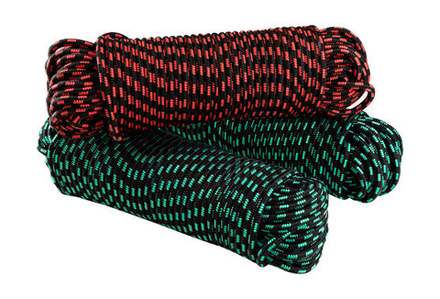 Шнур полипропиленовый плетеный d 10 мм, L 50 м