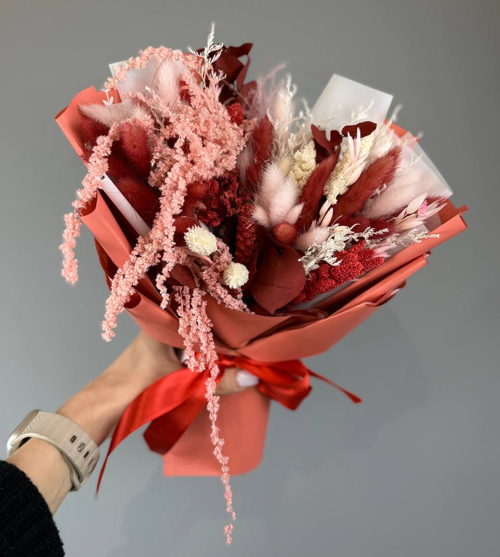 Букет из сухоцветов "Уют" Букет из сухоцветов "Уют"