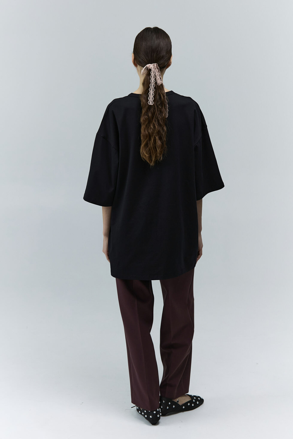 Футболка объемного кроя