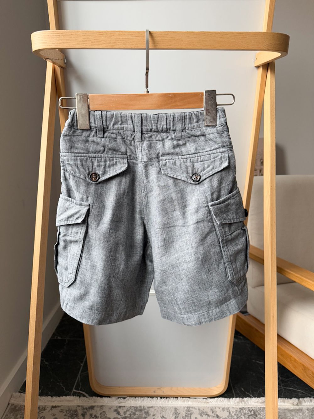 Льняные шорты Brunello Cucinelli, 128