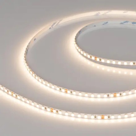 Светодиодная лента RT-A160-5mm 24V Warm3500 (15 W/m, IP20, 2835, 5m) (Arlight, Открытый) 040532