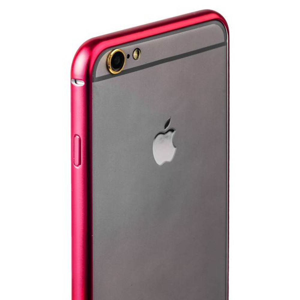 Бампер металлический iBacks Colorful Essence Aluminum Bumper для iPhone 6s Plus/ 6 Plus (5.5) (ip60091) Red