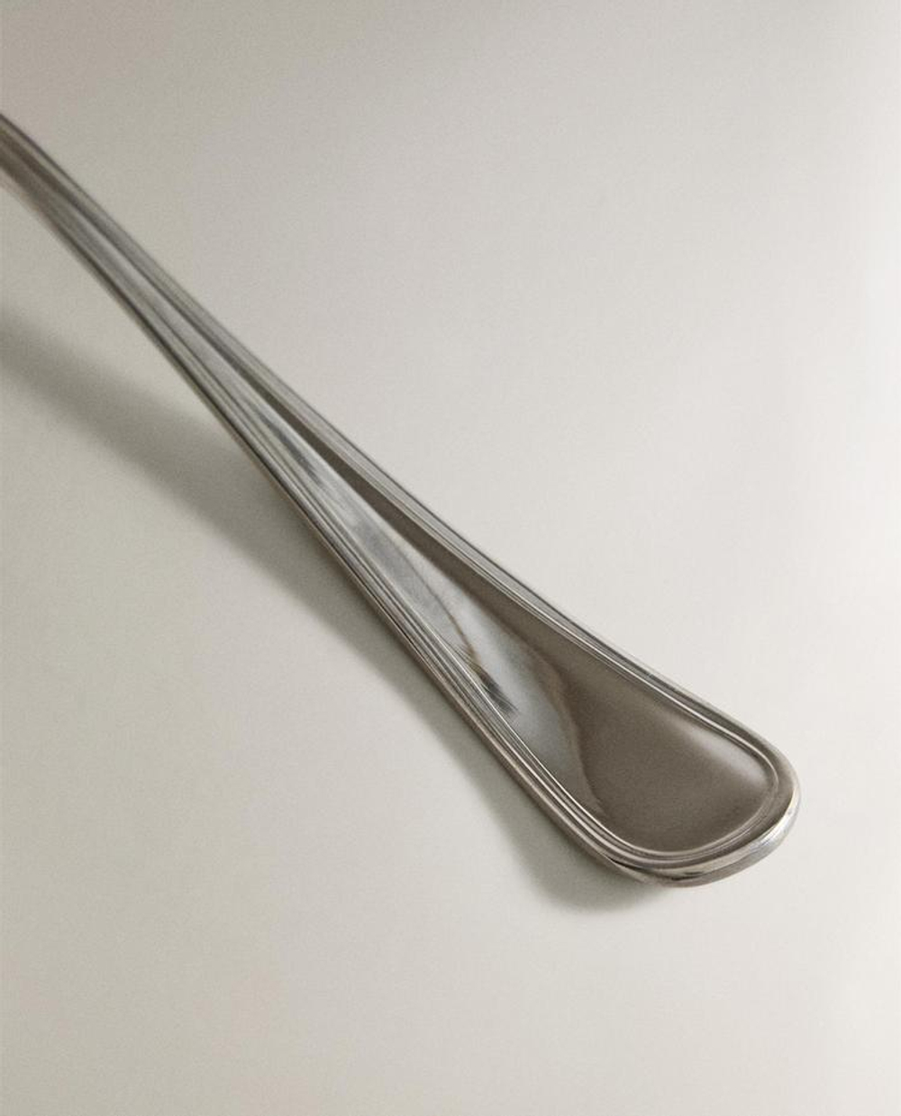 ZARA HOME ЛОЖКА ДЛЯ ДЕСЕРТА, СТАЛЬНОЙ СЕРЫЙ